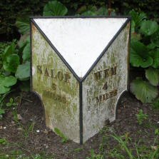 Title: A Colour Photograph of the Metal Milepost at NGR SJ 491 222 approximately 200 metres to the North East of the Bridgewater Arms on the B5476 at Harmer Hill.
File Size: 15.32 KB
Dimensions: 223px x 223px