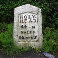 Title: A Colour Photograph of the Metal Milepost with Metal Plate at NGR SJ 295 371 at Glenrid on the A5.
File Size: 16.76 KB
Dimensions: 223px x 223px
