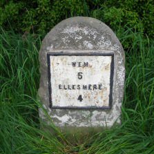 Title: A Colour Photograph of the Stone Milepost with Metal Plate at NGR SJ 457 339 at Hampton Bank.
File Size: 16.97 KB
Dimensions: 223px x 223px